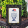 Personalized Quilted Royalty Garden Flag