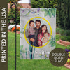 Personalized Simply Golden Garden Flag