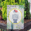 Personalized Simply Golden Garden Flag