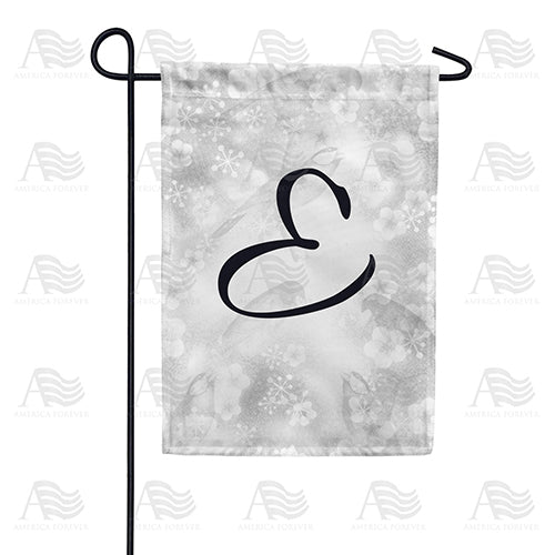 Bird Dreams Monogram Double Sided Garden Flag