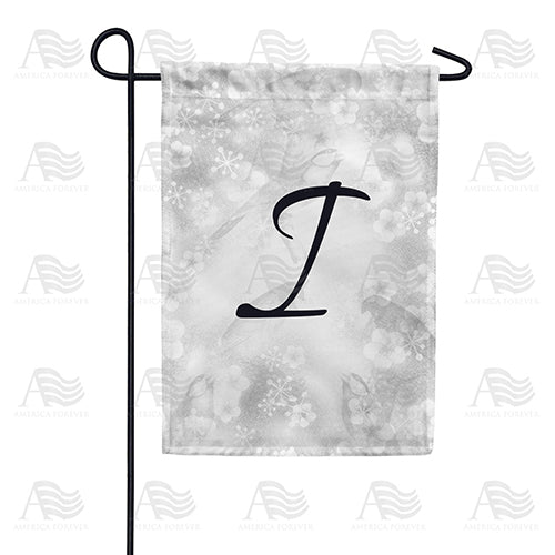Bird Dreams Monogram Double Sided Garden Flag