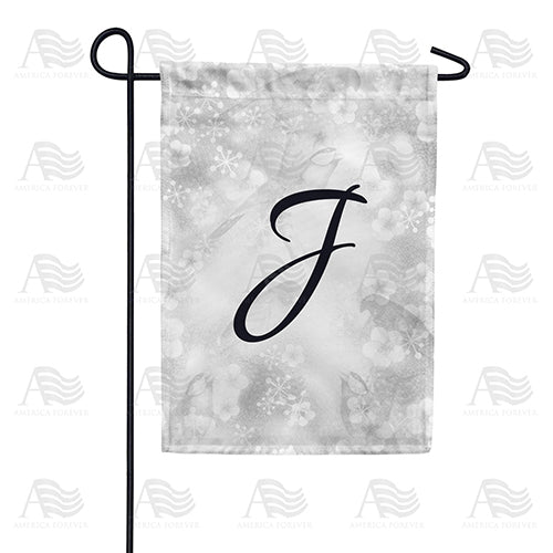 Bird Dreams Monogram Double Sided Garden Flag
