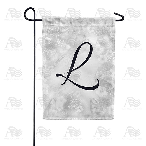 Bird Dreams Monogram Double Sided Garden Flag