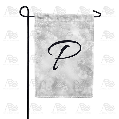 Bird Dreams Monogram Double Sided Garden Flag