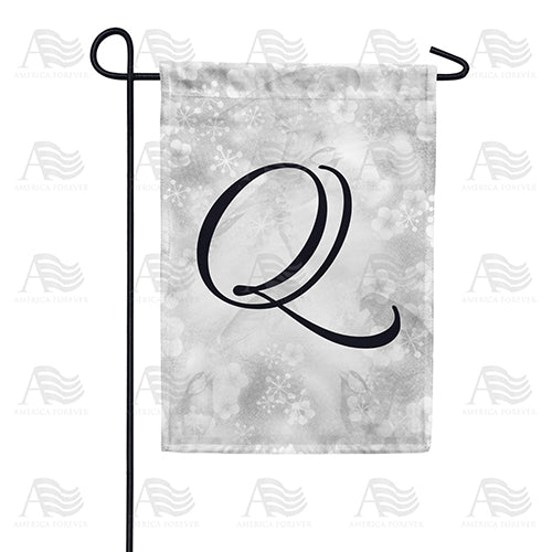 Bird Dreams Monogram Double Sided Garden Flag