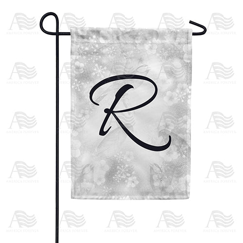 Bird Dreams Monogram Double Sided Garden Flag