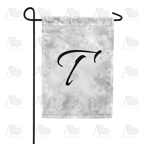 Bird Dreams Monogram Double Sided Garden Flag