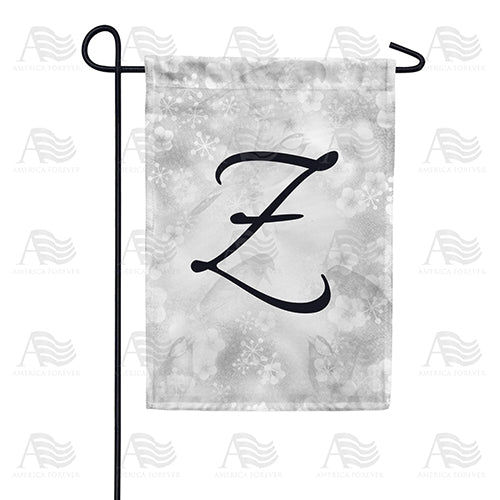 Bird Dreams Monogram Double Sided Garden Flag