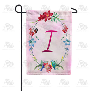 Ring Of Nature Monogram Double Sided Garden Flag