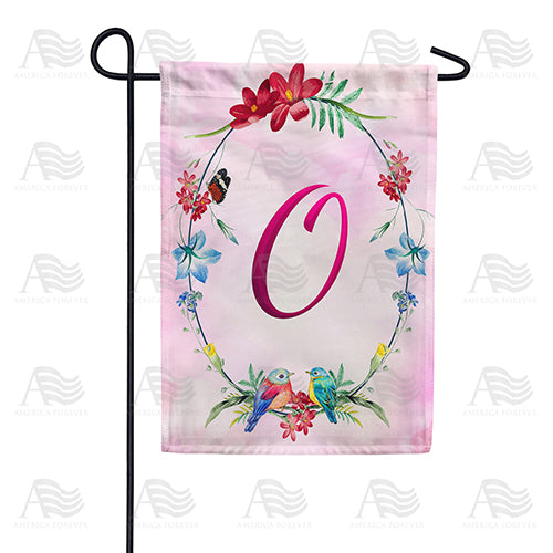 Ring Of Nature Monogram Double Sided Garden Flag