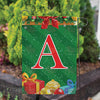 Merry Christmas Monogram Double Sided Garden Flag
