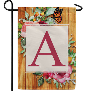 Bees And Roses Double Sided Garden Flag
