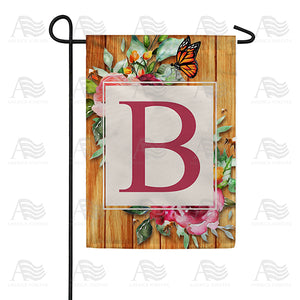 Bees And Roses Double Sided Garden Flag