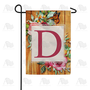 Bees And Roses Double Sided Garden Flag