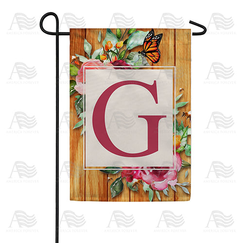Bees And Roses Double Sided Garden Flag