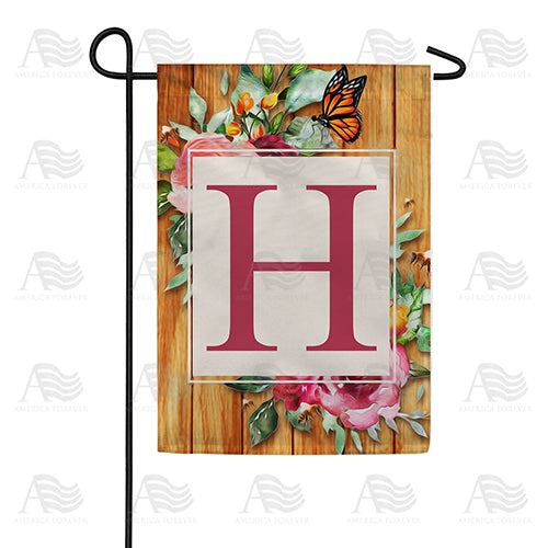 Bees And Roses Double Sided Garden Flag