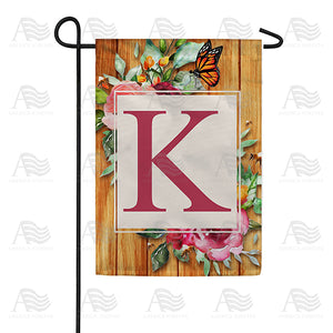 Bees And Roses Double Sided Garden Flag