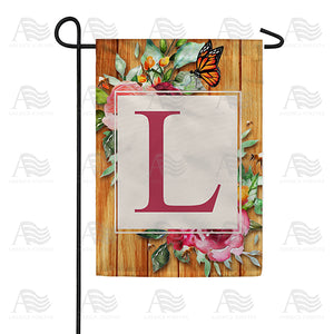 Bees And Roses Double Sided Garden Flag