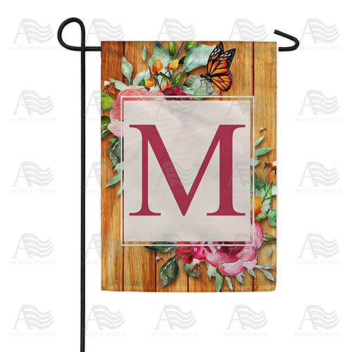 Bees And Roses Double Sided Garden Flag
