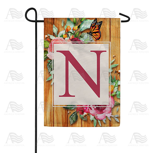 Bees And Roses Double Sided Garden Flag