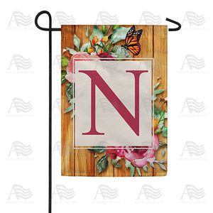 Bees And Roses Double Sided Garden Flag