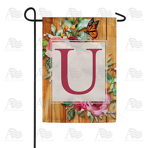 Bees And Roses Double Sided Garden Flag