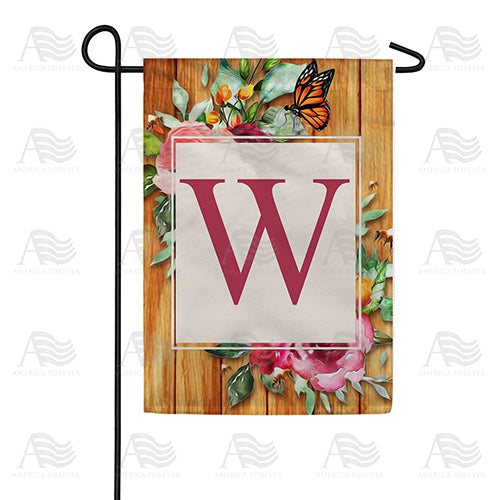 Bees And Roses Double Sided Garden Flag