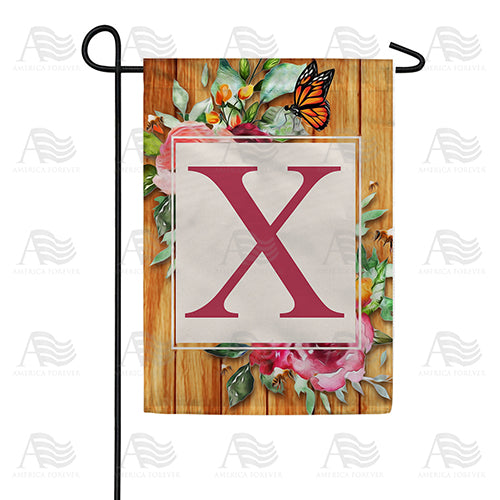 Bees And Roses Double Sided Garden Flag