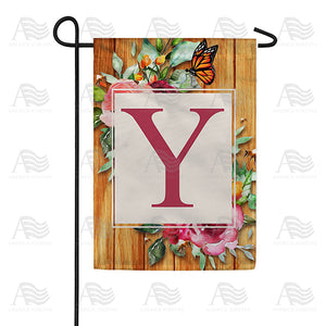 Bees And Roses Double Sided Garden Flag