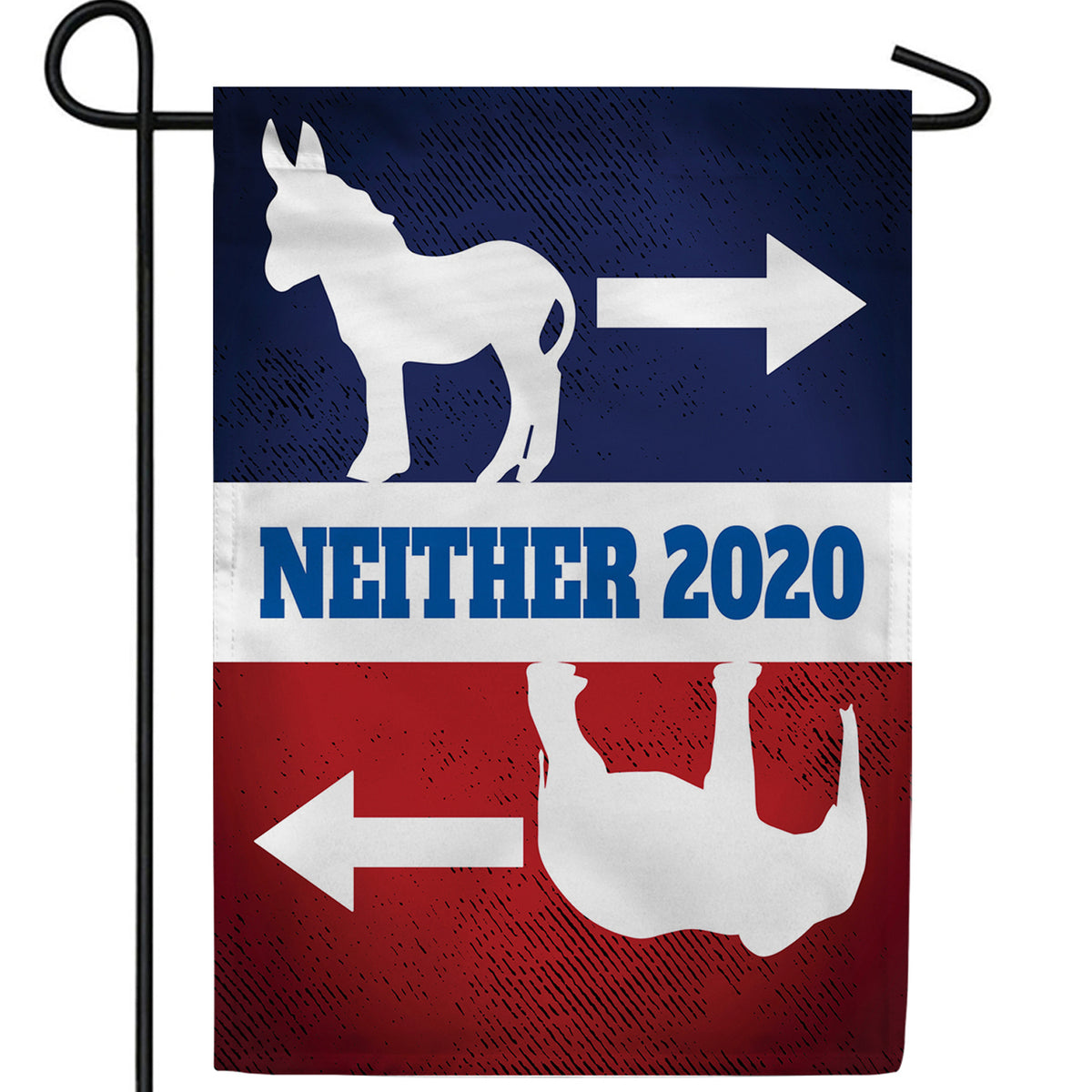 Neither 2020 Double Sided Garden Flag