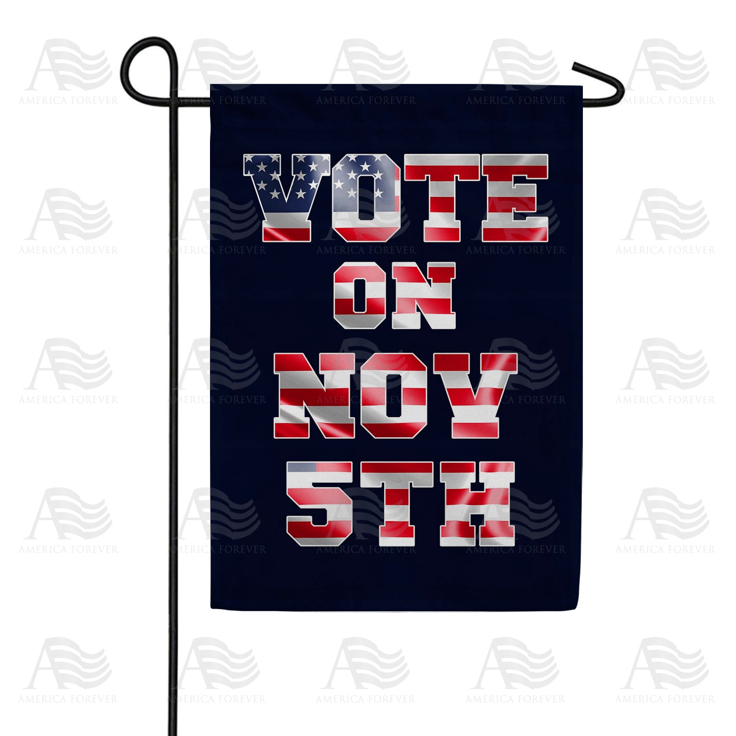 Vote on November 5th Double Sided Garden Flag