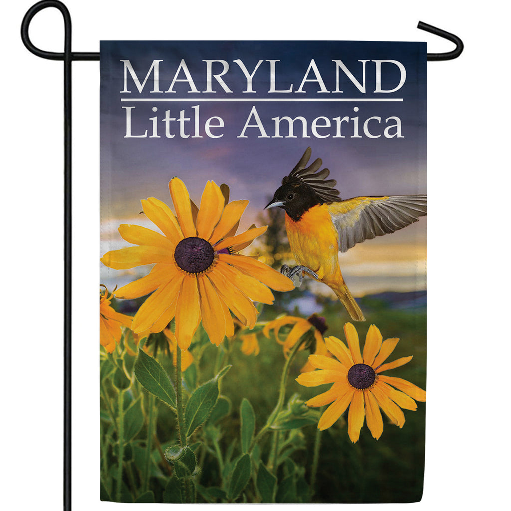 Little America Double Sided Garden Flag