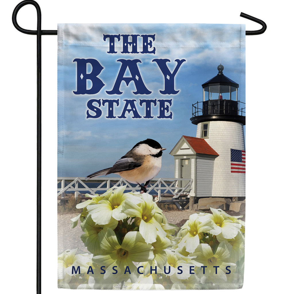 The Bay State Double Sided Garden Flag