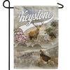 Pennsylvania, The Keystone State Double Sided Garden Flag