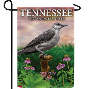 Tennessee, The Volunteer State Double Sided Garden Flag