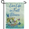 Live Life To The Fullest Double Sided Garden Flag