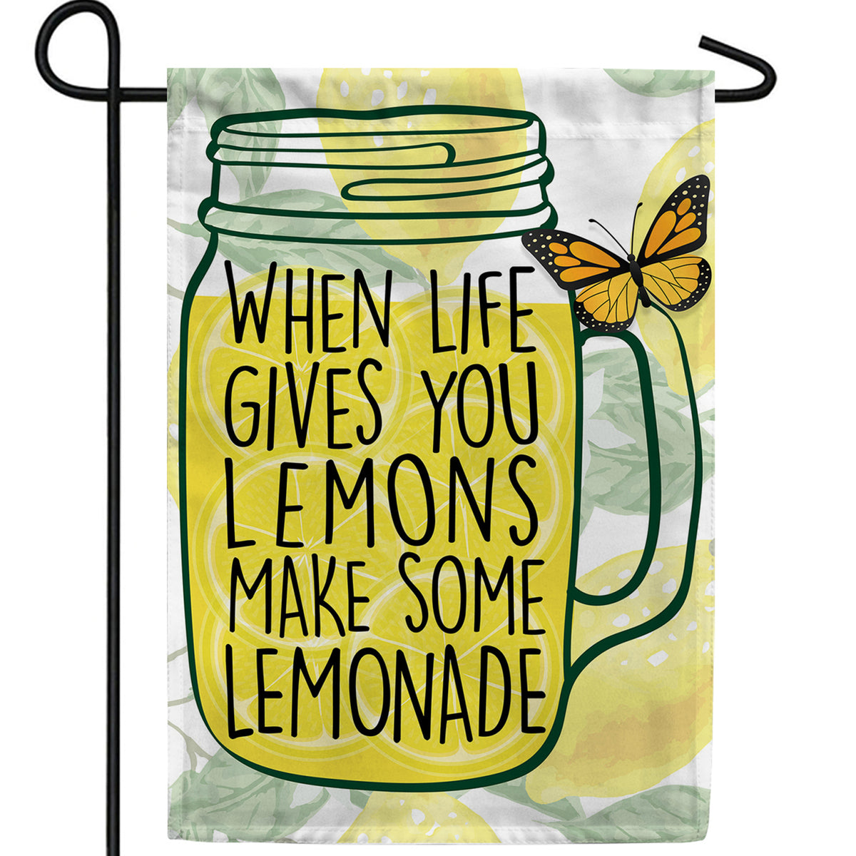 Sweeten Up Your Life! Double Sided Garden Flag