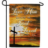 Our Mutual Love Double Sided Garden Flag