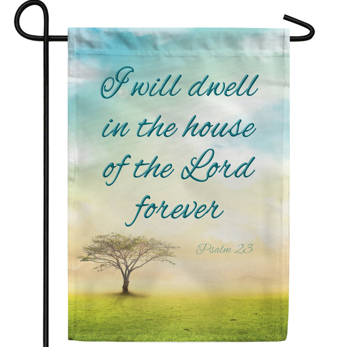 The Lord's House Double Sided Garden Flag