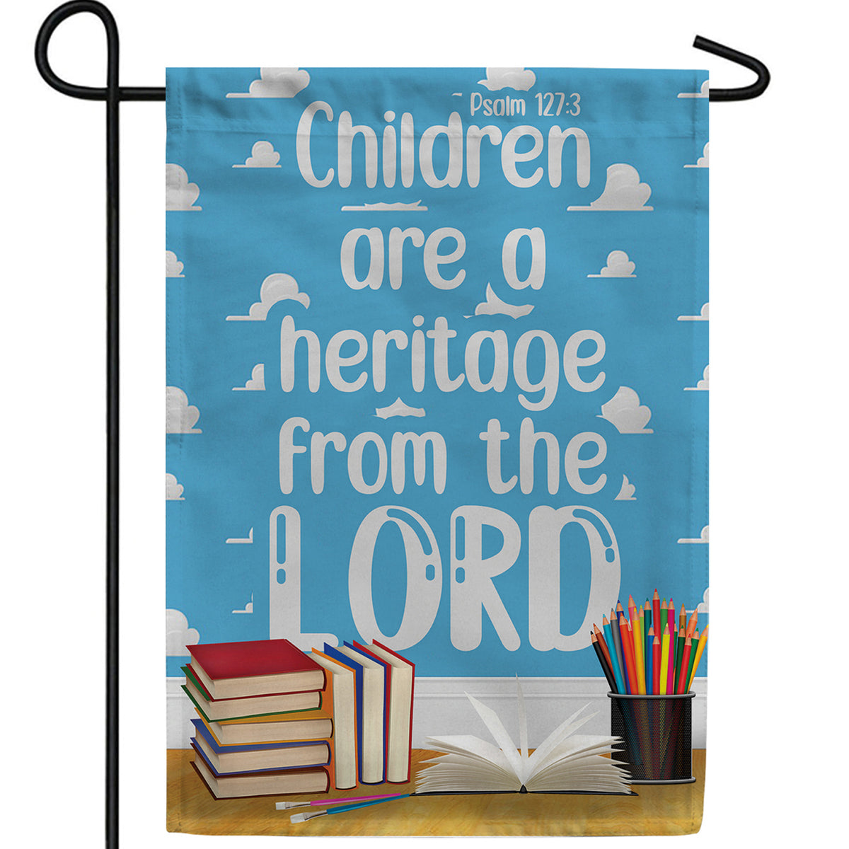 Children Are A Blessing Double Sided Garden Flag
