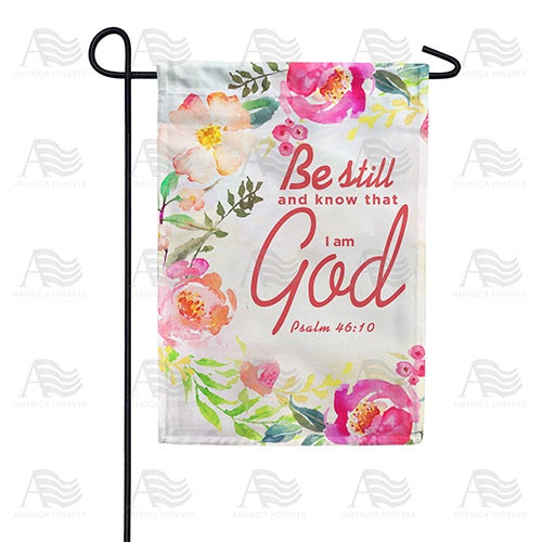 I Am God Double Sided Garden Flag