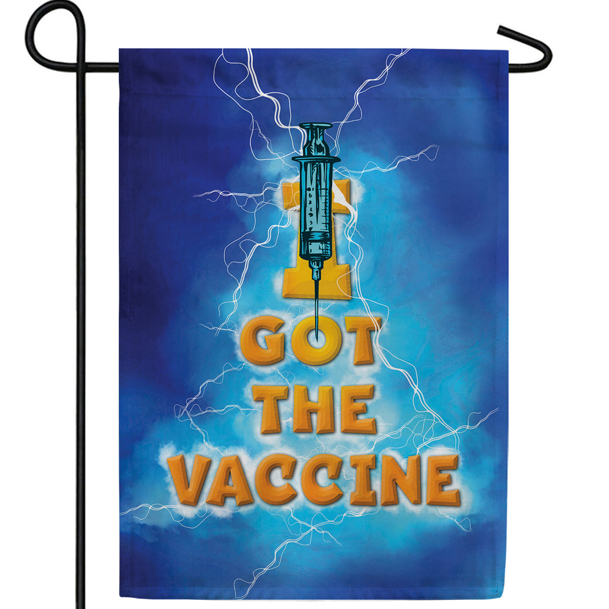 I Got the Vaccine Double Sided Garden Flag