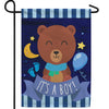 Oh Joy, It's A Boy! Double Sided Garden Flag