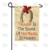 Thundering Hoofbeats Double Sided Garden Flag