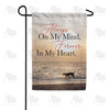 Remembering A Pet's Love Double Sided Garden Flag
