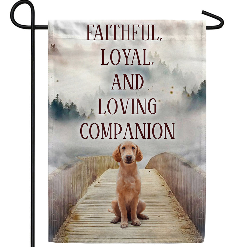 Missing My Perfect Companion Double Sided Garden Flag
