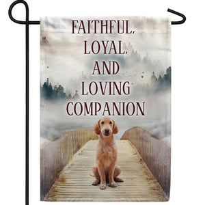 Missing My Perfect Companion Double Sided Garden Flag