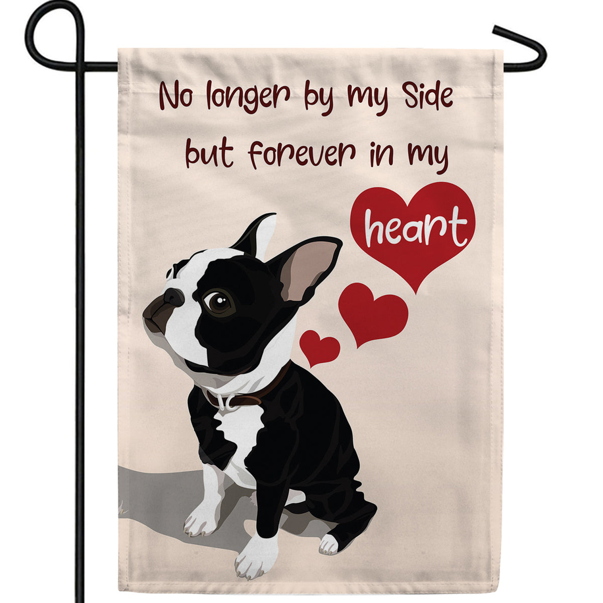 In My Heart Forever Double Sided Garden Flag