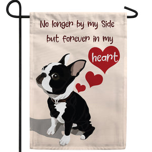 In My Heart Forever Double Sided Garden Flag