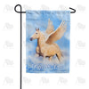 Hoofbeats In Heaven Double Sided Garden Flag